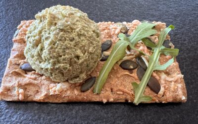 Grünkern-Rucola Aufstrich