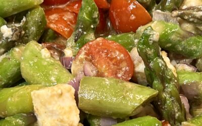 Spargelsalat mit Feta